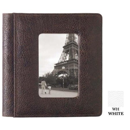 Raika Scrapbook Front Framed Album - White WH 170 WHITE